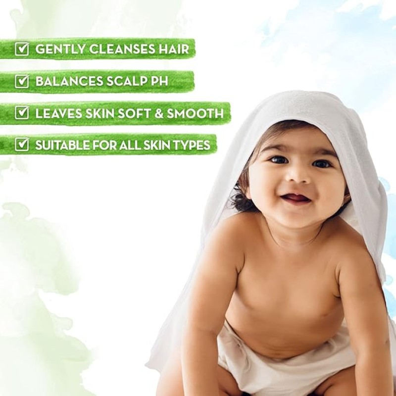 Mamaearth Milky Soft Shampoo For Babies - 400 ml | Infused with Oats, Milk and Calendula | Gently Cleanses Hair, Balances Scalp pH & Makes Hair Soft & Smooth Mamaearth Milky Soft Shampoo For Babies - 400 ml | Infused with Oats, Milk and Calendula | Gently Cleanses Hair, Balances Scalp pH & Makes Hair Soft & Smooth