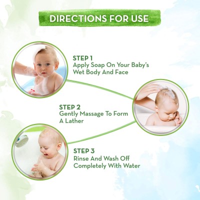 Mamaearth Milky Soft Bathing Bar For Babies - 75 g x 2 | Infused with Oats, Milk and Calendula | Gently Cleanses Skin, Keeps Skin Soft & Smooth, Mild & Gentle Formula, Dermatologically Tested Mamaearth Milky Soft Bathing Bar For Babies - 75 g x 2 | Infused with Oats, Milk and Calendula | Gently Cleanses Skin, Keeps Skin Soft & Smooth, Mild & Gentle Formula, Dermatologically Tested