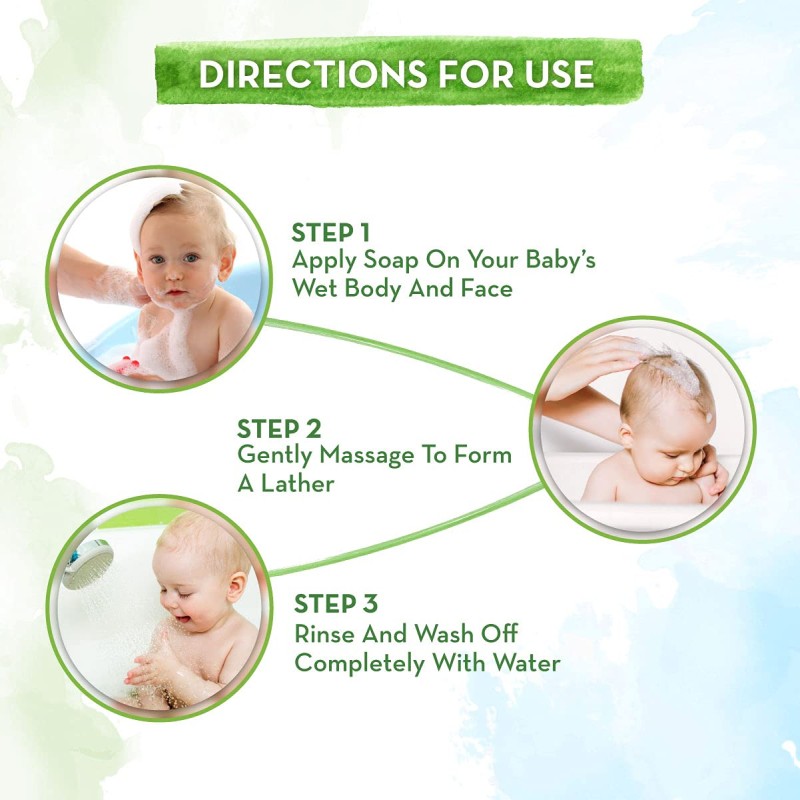 Mamaearth Milky Soft Bathing Bar For Babies - 75 g x 2 | Infused with Oats, Milk and Calendula | Gently Cleanses Skin, Keeps Skin Soft & Smooth, Mild & Gentle Formula, Dermatologically Tested Mamaearth Milky Soft Bathing Bar For Babies - 75 g x 2 | Infused with Oats, Milk and Calendula | Gently Cleanses Skin, Keeps Skin Soft & Smooth, Mild & Gentle Formula, Dermatologically Tested