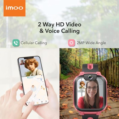 IMOO Watch Phone Z1 Kids Smart Watch, 4G Kids Smartwatch Phone with Long-Lasting Video & Phone Call, Kids GPS Watch with Real-time Locating & IPX8 Water-Resistance (Pink) IMOO Watch Phone Z1 Kids Smart Watch, 4G Kids Smartwatch Phone with Long-Lasting Video & Phone Call, Kids GPS Watch with Real-time Locating & IPX8 Water-Resistance (Pink)