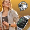 Zebronics Zeb-FIT5220CH Limited Edition Smart Fitness Watch,2.5D Curved Glass 4.4cm Square Display, Metal Body & Strap, SpO2/BP/HR Monitor, IP68 Water Proof, 8 Sports Mode(Silver Rim + Metal Strap) Zebronics Zeb-FIT5220CH Limited Edition Smart Fitness Watch,2.5D Curved Glass 4.4cm Square Display, Metal Body & Strap, SpO2/BP/HR Monitor, IP68 Water Proof, 8 Sports Mode(Silver Rim + Metal Strap)