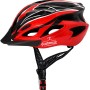 PROBEROS® Bicycle Helmet with Adjustable Lightweight Mountain Helmet for Cycling for Men and Women, Cycling Helmet(Red)
