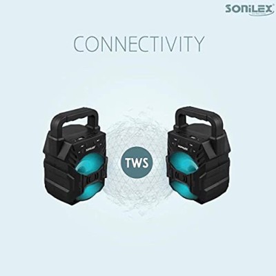 Sonilex BS975FMDL Wireless Bluetooth Speaker 5W with Built-in FM Radio, Aux Input, Portable Speaker with Studio Quality Sound, Party Speaker Powerful Bass, Bluetooth 5.0, Black (SL-BS975FMDL) Sonilex BS975FMDL Wireless Bluetooth Speaker 5W with Built-in FM Radio, Aux Input, Portable Speaker with Studio Quality Sound, Party Speaker Powerful Bass, Bluetooth 5.0, Black (SL-BS975FMDL)