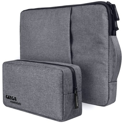 Gizga Essentials laptopss Bag Sleeve Case Cover Pouch for 15.6 Inch laptopsss for Men & Women, Padded laptopss Compartment, Free Accessories Pouch, Premium Zipper Closure, Water Repellent Nylon Fabric, Grey Gizga Essentials laptopss Bag Sleeve Case Cover Pouch for 15.6 Inch laptopsss for Men & Women, Padded laptopss Compartment, Free Accessories Pouch, Premium Zipper Closure, Water Repellent Nylon Fabric, Grey
