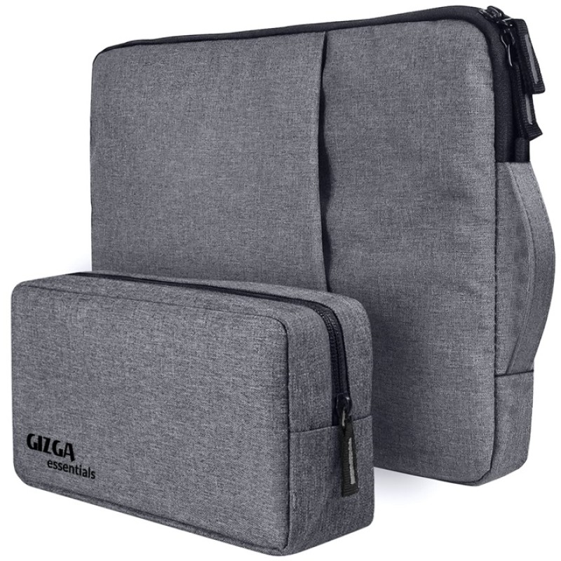 Gizga Essentials laptopss Bag Sleeve Case Cover Pouch for 15.6 Inch laptopsss for Men & Women, Padded laptopss Compartment, Free Accessories Pouch, Premium Zipper Closure, Water Repellent Nylon Fabric, Grey Gizga Essentials laptopss Bag Sleeve Case Cover Pouch for 15.6 Inch laptopsss for Men & Women, Padded laptopss Compartment, Free Accessories Pouch, Premium Zipper Closure, Water Repellent Nylon Fabric, Grey