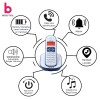 Beetel X73 Cordless 2.4Ghz Cordless Landline Phone with Caller ID Display, 2-Way Speaker Phone with Volume Controls, Auto Answer, Alarm Function, Stylish Design (Blue/White)(X73) Beetel X73 Cordless 2.4Ghz Cordless Landline Phone with Caller ID Display, 2-Way Speaker Phone with Volume Controls, Auto Answer, Alarm Function, Stylish Design (Blue/White)(X73)