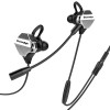 Cosmic Byte CB-EP-04 Gaming Wired in Ear Earphone with Microphone Detachable for PC, PS4, Mobiles, Tablets (Black/Silver) Cosmic Byte CB-EP-04 Gaming Wired in Ear Earphone with Microphone Detachable for PC, PS4, Mobiles, Tablets (Black/Silver)
