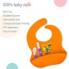 LuvLap Silicone Baby Bib for Feeding & Weaning Babies & Toddlers, Waterproof, Washable & Reusable, Non Messy Easy Cleaning, No Bad Odour, Adjustable Neckline with Buttons LuvLap Silicone Baby Bib for Feeding & Weaning Babies & Toddlers, Waterproof, Washable & Reusable, Non Messy Easy Cleaning, No Bad Odour, Adjustable Neckline with Buttons