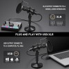 Maono AU-HD300T USB/XLR Dynamic Mic for Singing, PC, YouTube Recording. Professional Microphone with 0-Latency Monitoring, Volume Control, Adjustable Mic Stand, Shock Mount and Pop Filter, Black Maono AU-HD300T USB/XLR Dynamic Mic for Singing, PC, YouTube Recording. Professional Microphone with 0-Latency Monitoring, Volume Control, Adjustable Mic Stand, Shock Mount and Pop Filter, Black
