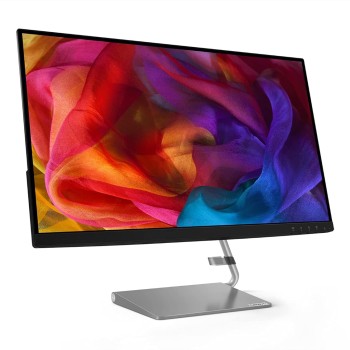 Lenovo Q-Series - Q27Q-1L, 27 Inch (68.6 Cm) 2560 X 1440 Pixels 2K Qhd IPS Led Monitor | 2X3W Speakers, 99% Srgb, 75Hz, AMD Freesync, Hdmi, Natural Low Blue Light, Artery (Iron Grey) Lenovo Q-Series - Q27Q-1L, 27 Inch (68.6 Cm) 2560 X 1440 Pixels 2K Qhd IPS Led Monitor | 2X3W Speakers, 99% Srgb, 75Hz, AMD Freesync, Hdmi, Natural Low Blue Light, Artery (Iron Grey)