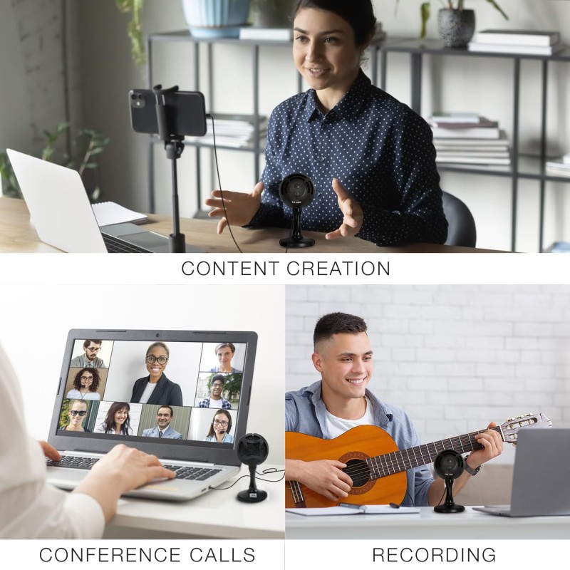 JBL Commercial CSUM06 Mini USB Unidirectional Microphone for Content Creation, Conference Calls, Presentations & Online Classes (Black) JBL Commercial CSUM06 Mini USB Unidirectional Microphone for Content Creation, Conference Calls, Presentations & Online Classes (Black)