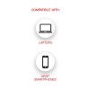 JBL Commercial CSLM30 Auxiliary Omnidirectional Lavalier Microphone with Earphone for Calls, Conferences and Monitoring JBL Commercial CSLM30 Auxiliary Omnidirectional Lavalier Microphone with Earphone for Calls, Conferences and Monitoring