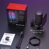 Fifine A6V USB Gaming Condenser Microphone with RGB, Quick Mute, Pop Filter, Shock Mount & Gain Control � Ideal for PC, PS5, Streaming, Discord, Twitch, Podcasts & Videos (Black) Fifine A6V USB Gaming Condenser Microphone with RGB, Quick Mute, Pop Filter, Shock Mount & Gain Control � Ideal for PC, PS5, Streaming, Discord, Twitch, Podcasts & Videos (Black)
