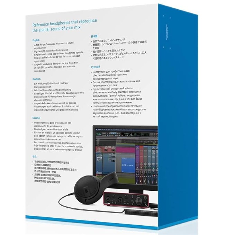 Sennheiser HD?400?PRO Open?Back Professional Studio Headphones?|?Dynamic | Lightweight | Neutral Sound | Detachable Cable | 6.3?mm Adapter | Ideal for Mixing, Mastering, Monitoring & Music Production Sennheiser HD?400?PRO Open?Back Professional Studio Headphones?|?Dynamic | Lightweight | Neutral Sound | Detachable Cable | 6.3?mm Adapter | Ideal for Mixing, Mastering, Monitoring & Music Production