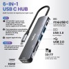 Verilux® USB C Hub 6 in 1 with 87W Power Delivery & USB C Data Transfer Multiport Adapter with 4K@30Hz HDMI SD/TF Card Reader 3.0 USB Hub Type C Hub for MacBook iPhone with Storage Bag 24CM Long Cable Verilux® USB C Hub 6 in 1 with 87W Power Delivery & USB C Data Transfer Multiport Adapter with 4K@30Hz HDMI SD/TF Card Reader 3.0 USB Hub Type C Hub for MacBook iPhone with Storage Bag 24CM Long Cable