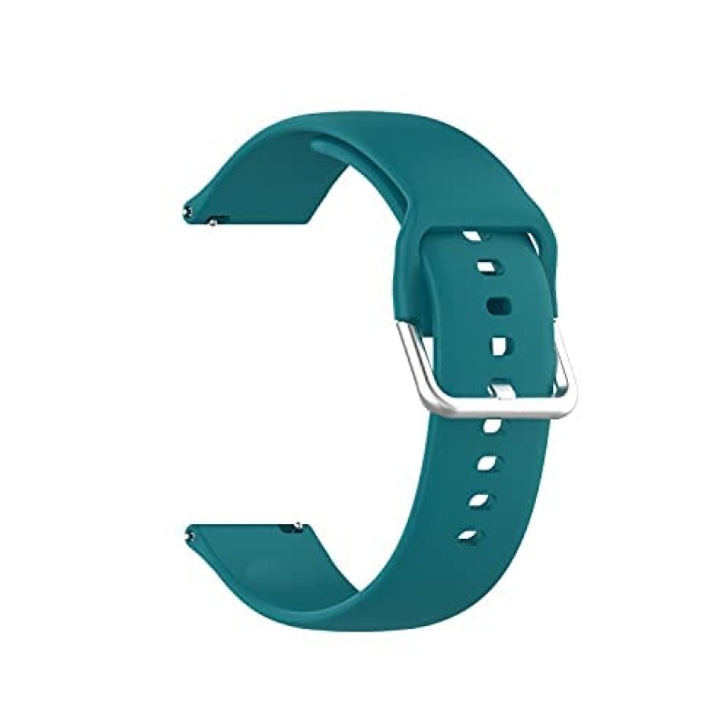 HUMBLE Silicone 19mm Replacement Band Strap with Metal Buckle Compatible with Noise Colorfit Pro 2, Boat Storm Smart Watch & Watches with 19mm Lugs HUMBLE Silicone 19mm Replacement Band Strap with Metal Buckle Compatible with Noise Colorfit Pro 2, Boat Storm Smart Watch & Watches with 19mm Lugs
