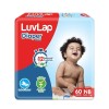LuvLap Pant Style Baby Diapers, Newborn/X-Small (NB/XS), 60 Count, For babies of Upto 5Kg with Aloe Vera Lotion for rash protection, with upto 12hr protection, Diapers LuvLap Pant Style Baby Diapers, Newborn/X-Small (NB/XS), 60 Count, For babies of Upto 5Kg with Aloe Vera Lotion for rash protection, with upto 12hr protection, Diapers