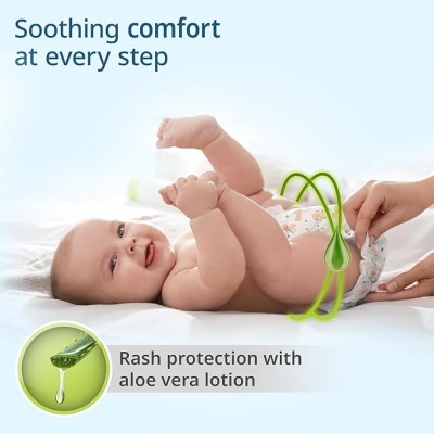 LuvLap Baby Diaper Pants M Size (Medium) , Pack of 72 Count, For babies of 7 to 12Kg with Aloe Vera Lotion for rash protection, with upto 12Hr protection LuvLap Baby Diaper Pants M Size (Medium) , Pack of 72 Count, For babies of 7 to 12Kg with Aloe Vera Lotion for rash protection, with upto 12Hr protection