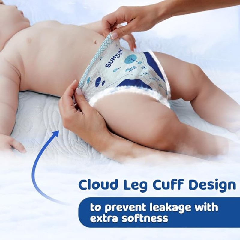Bumtum Chota Bheem Baby Diaper Pants with Leakage Protection-9 to14 Kg(Large,56 Count) Bumtum Chota Bheem Baby Diaper Pants with Leakage Protection-9 to14 Kg(Large,56 Count)
