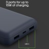 Belkin 20000 mAh Power Bank | Super Fast Charging | USB-C PD Port | 15W Charging for iPhone Series (16, 16 Pro Max), Samsung Galaxy, Google Pixel & More | 2 Years Warranty | Blue Belkin 20000 mAh Power Bank | Super Fast Charging | USB-C PD Port | 15W Charging for iPhone Series (16, 16 Pro Max), Samsung Galaxy, Google Pixel & More | 2 Years Warranty | Blue