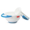 LuvLap Baby Food Grinding Cum Feeding Bowl, Portable Baby Food Masher & Serving Bowl for Baby weaning Food Preparation (Pack of 1 Set,White & Blue) LuvLap Baby Food Grinding Cum Feeding Bowl, Portable Baby Food Masher & Serving Bowl for Baby weaning Food Preparation (Pack of 1 Set,White & Blue)
