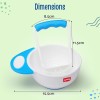 LuvLap Baby Food Grinding Cum Feeding Bowl, Portable Baby Food Masher & Serving Bowl for Baby weaning Food Preparation (Pack of 1 Set,White & Blue) LuvLap Baby Food Grinding Cum Feeding Bowl, Portable Baby Food Masher & Serving Bowl for Baby weaning Food Preparation (Pack of 1 Set,White & Blue)