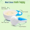 LuvLap Baby Food Grinding Cum Feeding Bowl, Portable Baby Food Masher & Serving Bowl for Baby weaning Food Preparation (Pack of 1 Set,White & Blue) LuvLap Baby Food Grinding Cum Feeding Bowl, Portable Baby Food Masher & Serving Bowl for Baby weaning Food Preparation (Pack of 1 Set,White & Blue)