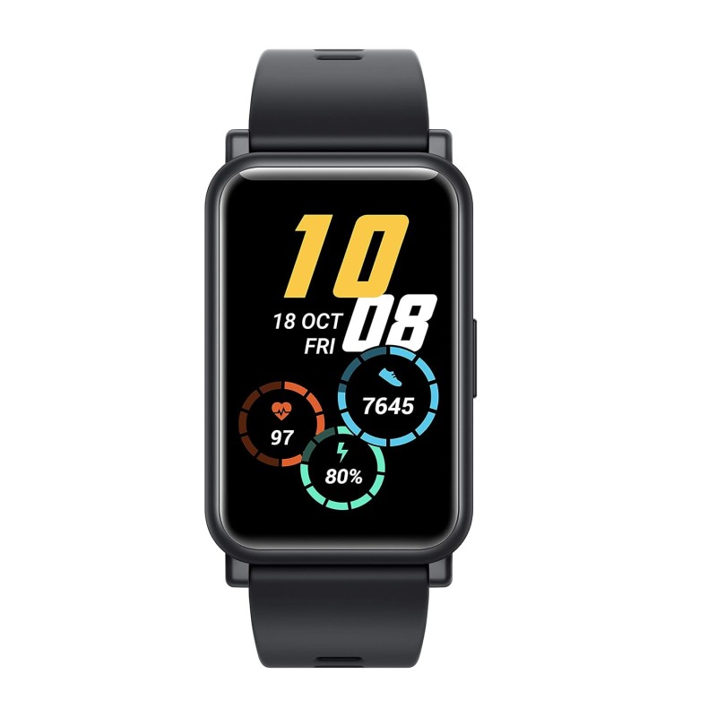 Honor Watch ES (Black, 4.16cm (1.64") AMOLED Touch Display) 95 Workout Modes, Automatic Workout Recognition, 12 Animated Workout Courses, Fast Charge, SpO2, Stress, Sleep Monitor, Watch Face Store Honor Watch ES (Black, 4.16cm (1.64") AMOLED Touch Display) 95 Workout Modes, Automatic Workout Recognition, 12 Animated Workout Courses, Fast Charge, SpO2, Stress, Sleep Monitor, Watch Face Store