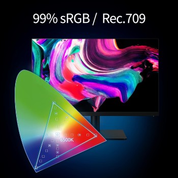 BenQ PD3205U 31.5" (80.01 cm) LCD 3840 x 2160 Pixels 4K Monitor, UHD, sRGB, Rec.709, HDR10, IPS, AQCOLOR Technology, Factory-Calibrated, Color Mode, Darkroom Mode,CAD/CAM Mode,Hotkey Puck G2,KVM,Grey