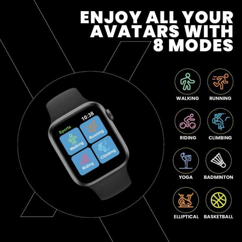FLiX (Beetel) S12 Pro Talkon Smart Watch Bluetooth Calling,1.54" Touch Color Display 2.5D Glass,IPX65,Real Time 24x7(Heart Rate Tracking,Body Temp) Multiple Watch-faces,Sports Mode,Standby Upto 25Days FLiX (Beetel) S12 Pro Talkon Smart Watch Bluetooth Calling,1.54" Touch Color Display 2.5D Glass,IPX65,Real Time 24x7(Heart Rate Tracking,Body Temp) Multiple Watch-faces,Sports Mode,Standby Upto 25Days
