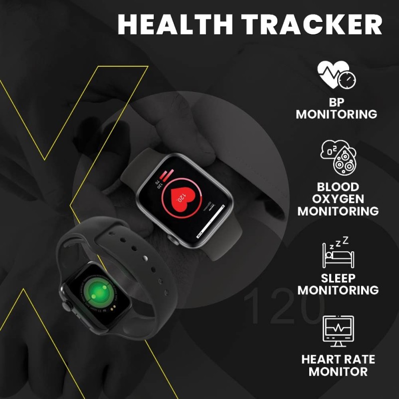 FLiX (Beetel) S12 Pro Talkon Smart Watch Bluetooth Calling,1.54" Touch Color Display 2.5D Glass,IPX65,Real Time 24x7(Heart Rate Tracking,Body Temp) Multiple Watch-faces,Sports Mode,Standby Upto 25Days FLiX (Beetel) S12 Pro Talkon Smart Watch Bluetooth Calling,1.54" Touch Color Display 2.5D Glass,IPX65,Real Time 24x7(Heart Rate Tracking,Body Temp) Multiple Watch-faces,Sports Mode,Standby Upto 25Days