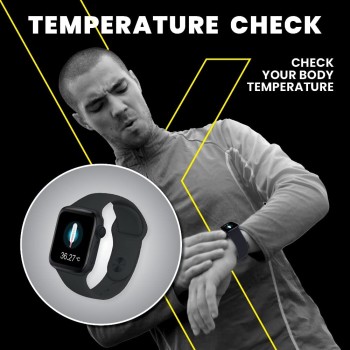 FLiX (Beetel) S12 Pro Talkon Smart Watch Bluetooth Calling,1.54" Touch Color Display 2.5D Glass,IPX65,Real Time 24x7(Heart Rate Tracking,Body Temp) Multiple Watch-faces,Sports Mode,Standby Upto 25Days FLiX (Beetel) S12 Pro Talkon Smart Watch Bluetooth Calling,1.54" Touch Color Display 2.5D Glass,IPX65,Real Time 24x7(Heart Rate Tracking,Body Temp) Multiple Watch-faces,Sports Mode,Standby Upto 25Days