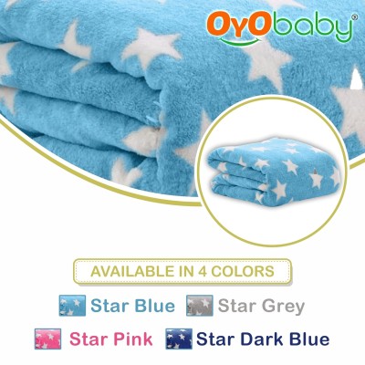 OYO BABY New Born Super Soft Baby Blanket for Baby (100cm x 75cm, Star Blue, Fleece, Lightweight) All Season | 0-24 Months | Sleeping Bag | Nursing Baby Gifts OYO BABY New Born Super Soft Baby Blanket for Baby (100cm x 75cm, Star Blue, Fleece, Lightweight) All Season | 0-24 Months | Sleeping Bag | Nursing Baby Gifts