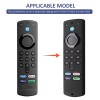 ETUZI Silicone Remote Cover Compatible for Fire TV Stick (3rd Gen, 2021) with All-New Alexa Voice Remote Case (Remote Not Included) (Black) ETUZI Silicone Remote Cover Compatible for Fire TV Stick (3rd Gen, 2021) with All-New Alexa Voice Remote Case (Remote Not Included) (Black)