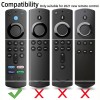 ETUZI Silicone Remote Cover Compatible for Fire TV Stick (3rd Gen, 2021) with All-New Alexa Voice Remote Case (Remote Not Included) (Black) ETUZI Silicone Remote Cover Compatible for Fire TV Stick (3rd Gen, 2021) with All-New Alexa Voice Remote Case (Remote Not Included) (Black)
