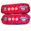 Supples Baby Wet Wipes with Lid | 144 Wipes | 72 Wipes x 2 Packs | Enriched With Aloe Vera and Vitamin E | Alcohol-Free and Paraben-Free | Pure Water-Based formulation