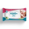 Supples Baby Wet Wipes with Lid | 576 Wipes | 72 Wipes x 8 Packs | Enriched With Aloe Vera and Vitamin E | Alcohol-Free and Paraben-Free | Pure Water-Based formulation Supples Baby Wet Wipes with Lid | 576 Wipes | 72 Wipes x 8 Packs | Enriched With Aloe Vera and Vitamin E | Alcohol-Free and Paraben-Free | Pure Water-Based formulation