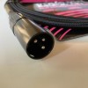 Ernieball 6390 5ft Braided Male Female XLR Microphone Cable Black