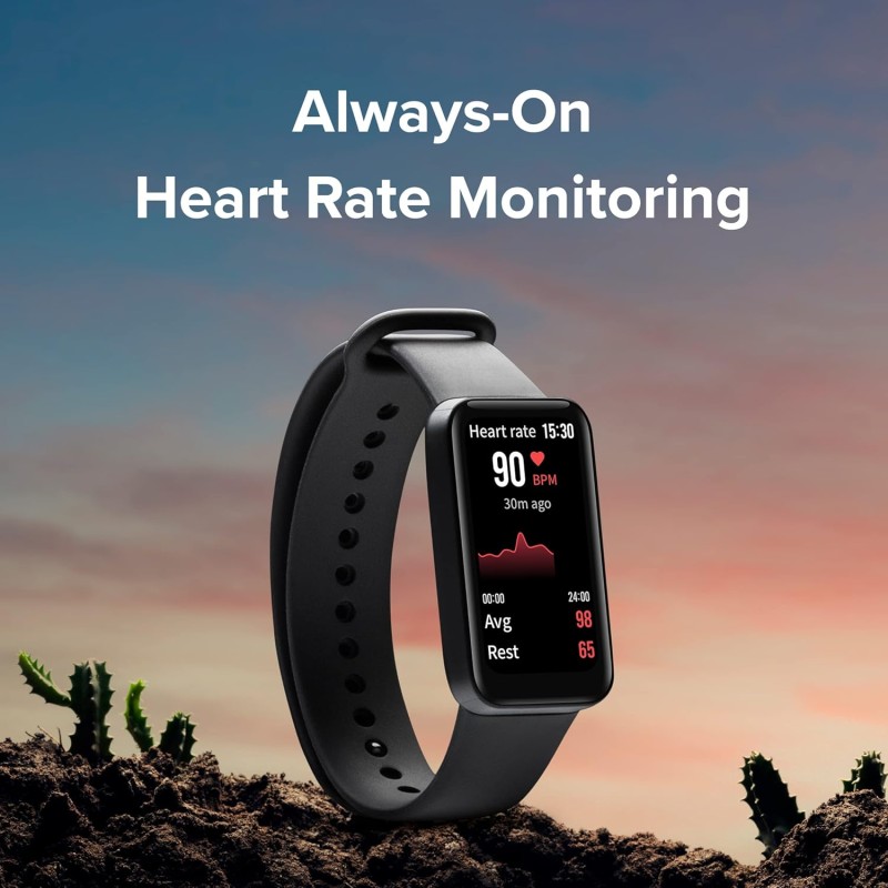 Redmi Smart Band Pro SportsWatch- 1.47 Large AMOLED Display, Always On Display, Continuous Sleep, HR, Stress and SPO2 Monitoring, 110+ Sports Modes, 5ATM, 14 Days Battery Life (Black) Redmi Smart Band Pro SportsWatch- 1.47 Large AMOLED Display, Always On Display, Continuous Sleep, HR, Stress and SPO2 Monitoring, 110+ Sports Modes, 5ATM, 14 Days Battery Life (Black)