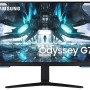 Samsung 28-inch(70.85cm) 4K Gaming, UHD, IPS, 144 Hz, 1ms, Flat Monitor, HAS, Bezel-Less, HDR400, G-Sync Compatible, FreeSync Premium, (LS28AG700NWXXL, Black)