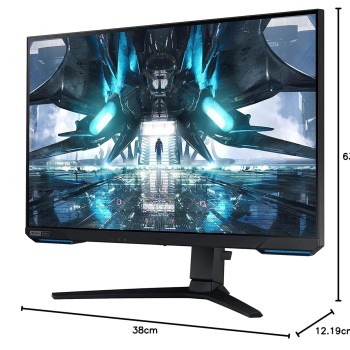 Samsung 28-inch(70.85cm) 4K Gaming, UHD, IPS, 144 Hz, 1ms, Flat Monitor, HAS, Bezel-Less, HDR400, G-Sync Compatible, FreeSync Premium, (LS28AG700NWXXL, Black) Samsung 28-inch(70.85cm) 4K Gaming, UHD, IPS, 144 Hz, 1ms, Flat Monitor, HAS, Bezel-Less, HDR400, G-Sync Compatible, FreeSync Premium, (LS28AG700NWXXL, Black)