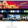Samsung 32-inch(80cm) M7 4K UHD Smart 3,840 x 2,160 Monitor, Type-C, Smart TV apps, TV Plus, Office 365, Apple Airplay, Dex, Bluetooth, IOT, Speakers, Remote (LS32BM701UWXXL, White) Samsung 32-inch(80cm) M7 4K UHD Smart 3,840 x 2,160 Monitor, Type-C, Smart TV apps, TV Plus, Office 365, Apple Airplay, Dex, Bluetooth, IOT, Speakers, Remote (LS32BM701UWXXL, White)