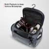Gizga Essentials Travel Toiletry Kit Bag for Men & Women, Travel Organizer Case with Handle & Hook, Premium Zipper, Multiple Pockets, Multi-Utility Pouch for Shaving Makeup Cosmetics, Light Grey Gizga Essentials Travel Toiletry Kit Bag for Men & Women, Travel Organizer Case with Handle & Hook, Premium Zipper, Multiple Pockets, Multi-Utility Pouch for Shaving Makeup Cosmetics, Light Grey