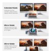 ORICO 15-in-1 USB C Triple Display Docking Station for MacBook Pro M1, Mac, Window with Dual 4K HDMI, 8 USB Ports, Display Port, 100W PD, RJ45, 3.5mm Audio, TF/SD Extended Display for macOS CDH-15N ORICO 15-in-1 USB C Triple Display Docking Station for MacBook Pro M1, Mac, Window with Dual 4K HDMI, 8 USB Ports, Display Port, 100W PD, RJ45, 3.5mm Audio, TF/SD Extended Display for macOS CDH-15N