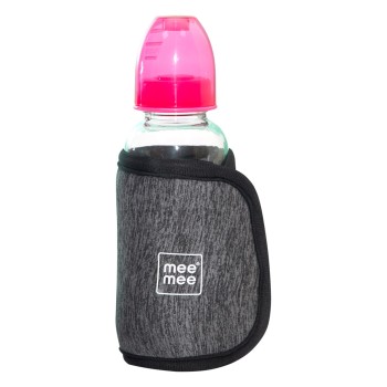 Mee Mee Portable Baby Bottle  Warmer 10 Mins to Warm Baby Milk Using with Quick USB Charging (Grey)