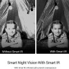 EZVIZ by HIKVISION |2K/4MP QHD Resolution Indoor Smart WiFi Baby/Pet Monitor Camera |Smart Night Vision |360 Visual Coverage |Motion Detection |Two-Way Talk |Micro SD Slot up to 256GB (C6N),White
