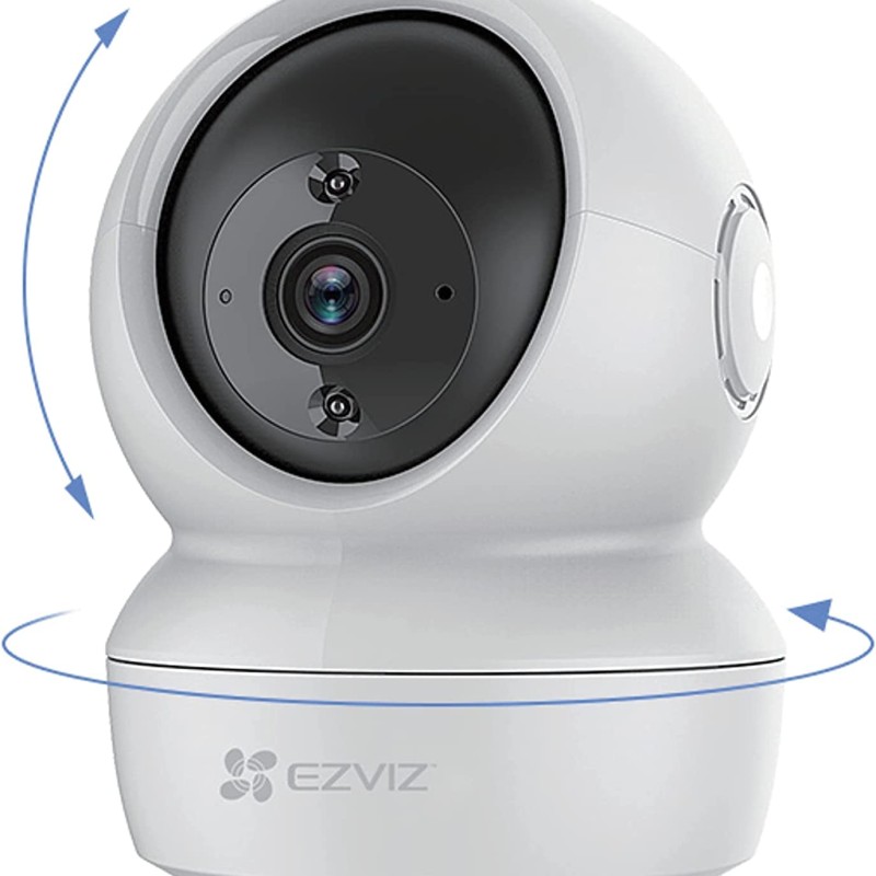 EZVIZ by HIKVISION |2K/4MP QHD Resolution Indoor Smart WiFi Baby/Pet Monitor Camera |Smart Night Vision |360 Visual Coverage |Motion Detection |Two-Way Talk |Micro SD Slot up to 256GB (C6N),White EZVIZ by HIKVISION |2K/4MP QHD Resolution Indoor Smart WiFi Baby/Pet Monitor Camera |Smart Night Vision |360 Visual Coverage |Motion Detection |Two-Way Talk |Micro SD Slot up to 256GB (C6N),White