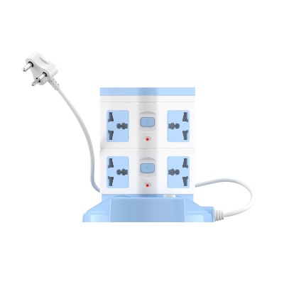 Portronics Power Plate 9 with 3 USB Ports + 8 Power Sockets Power Converter, 2500W Power Output, 2.1A USB Charging Port, 3M Cord Length(Blue) Portronics Power Plate 9 with 3 USB Ports + 8 Power Sockets Power Converter, 2500W Power Output, 2.1A USB Charging Port, 3M Cord Length(Blue)