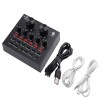 CEZO V8 plus Portable Audio Mixer Interface, Bluetooth Sound Card for Live Streaming/Recording/Podcast/Voice Change/Karaoke/Gaming/Singing with Sound Effects, 3.5mm Mic Jack for Guitar (V8 Black) CEZO V8 plus Portable Audio Mixer Interface, Bluetooth Sound Card for Live Streaming/Recording/Podcast/Voice Change/Karaoke/Gaming/Singing with Sound Effects, 3.5mm Mic Jack for Guitar (V8 Black)