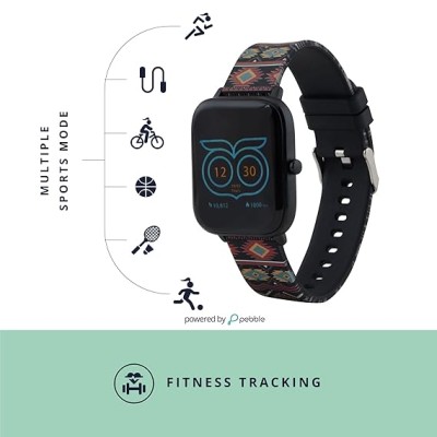 Chumbak Squad 2.0 Smartwatch - 1.7 inch SpO2, with 24 * 7 Health Tracking with Blood Oxygen, Fitness, Sports & Sleep Tracking for Women